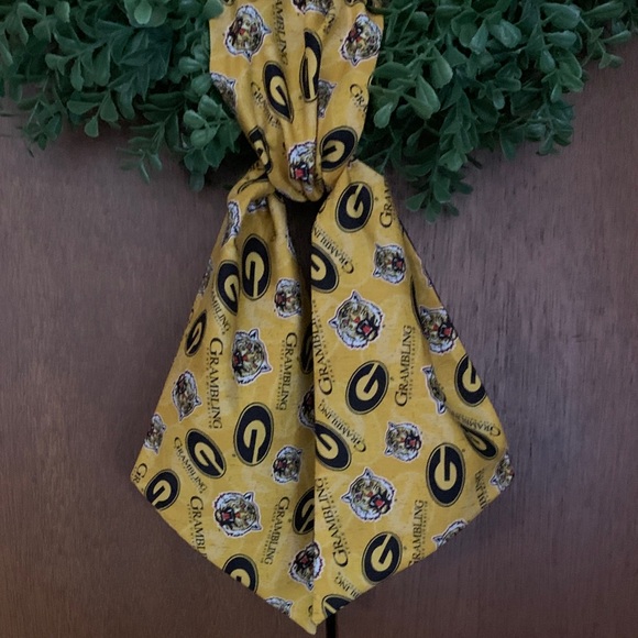 Grambling State University Gold Decorative Scarf - Picture 2 of 2